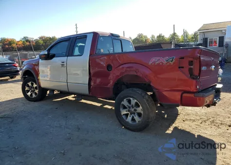 2013 Ford F150 Super Cab from USA, damaged, VIN 1FTFX1ET8DFA65664